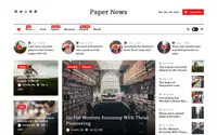 Paper News theme preview