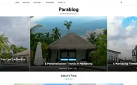 Parablog theme preview