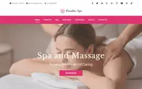 Paradise Spa theme preview