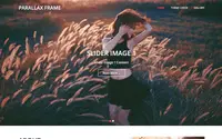 Parallax Frame theme preview