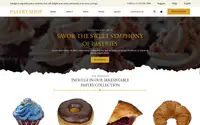 Pastry Bakers theme preview