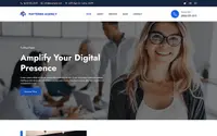 Patterns Agency theme preview