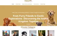 Pawprints Blog theme preview