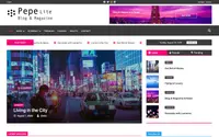 Pepe Lite theme preview