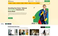 Pest Control Treatment theme preview
