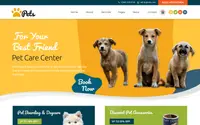 Pet Care Zone theme preview