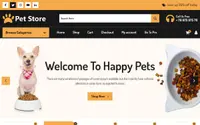 Pet Store theme preview
