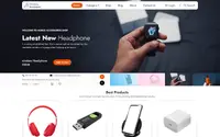 Phone Accessories Store theme preview