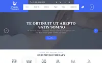 Physiotherapy Lite theme preview
