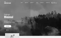 Pin Minimal theme preview