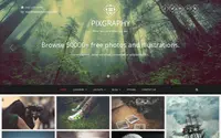 Pixgraphy theme preview
