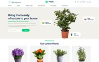 Plant Garden theme preview
