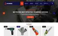 Plumbing Services theme preview