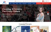 Political Campaign theme preview