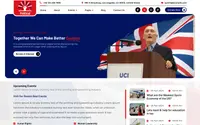 Politics Candidate theme preview