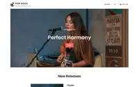 Pop Rock theme preview