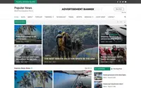 Popular News theme preview