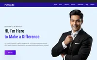 Portfolio Kit theme preview