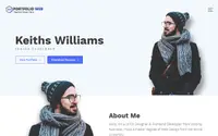 Portfolio Web theme preview