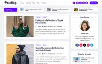 PostBlog theme preview