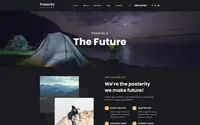 Posterity Dark theme preview