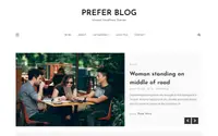 Prefer Blog theme preview