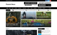 Present News theme preview