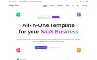 Prespa SaaS theme preview