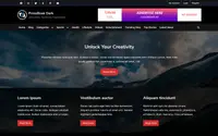PressBook Dark theme preview