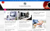 PressBook Masonry Blogs theme preview