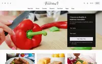 Presto Food Blog theme preview