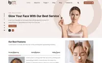 Prime Beauty Salon theme preview