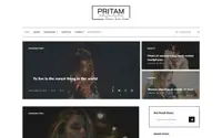 Pritam theme preview