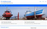 PrivateBusiness theme preview