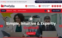 Profolio theme preview