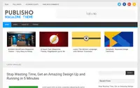 Publisho theme preview