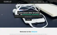 Pulsing Lite theme preview