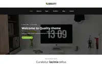Quality green theme preview