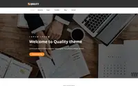 Quality orange theme preview