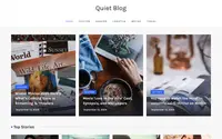 Quiet Blog theme preview