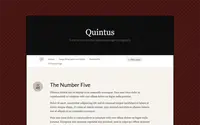 Quintus theme preview