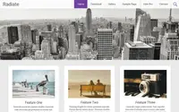 Radiate theme preview