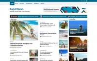 Rapid News theme preview