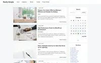 Really Simple theme preview