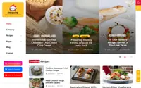 Recipe Blogs theme preview