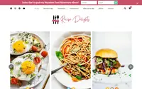 Recipe Delights theme preview