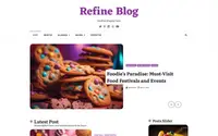 Refine Blog theme preview