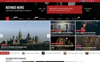 Refined News theme preview