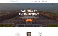 Religion Elementor theme preview