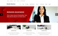 Renden Business theme preview